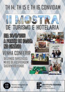 Banner de comunicação II Mostra