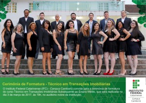 Convite curso Técnico em Transações Imobiliárias 2017