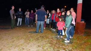 Campo de treinamento de combate a incêndios.